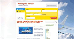 Desktop Screenshot of passagensaereas24.net